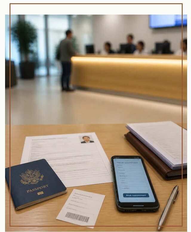 Запись в визовый центр в Михайловке для подачи документов