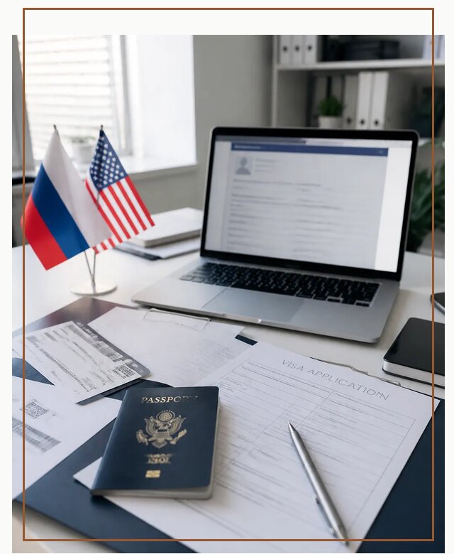 Оформление визы в США для туристов и бизнеса в Михайловке