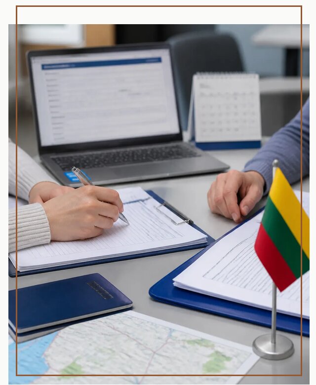 Профессиональное оформление визы в Литву для поездки в Михайловке