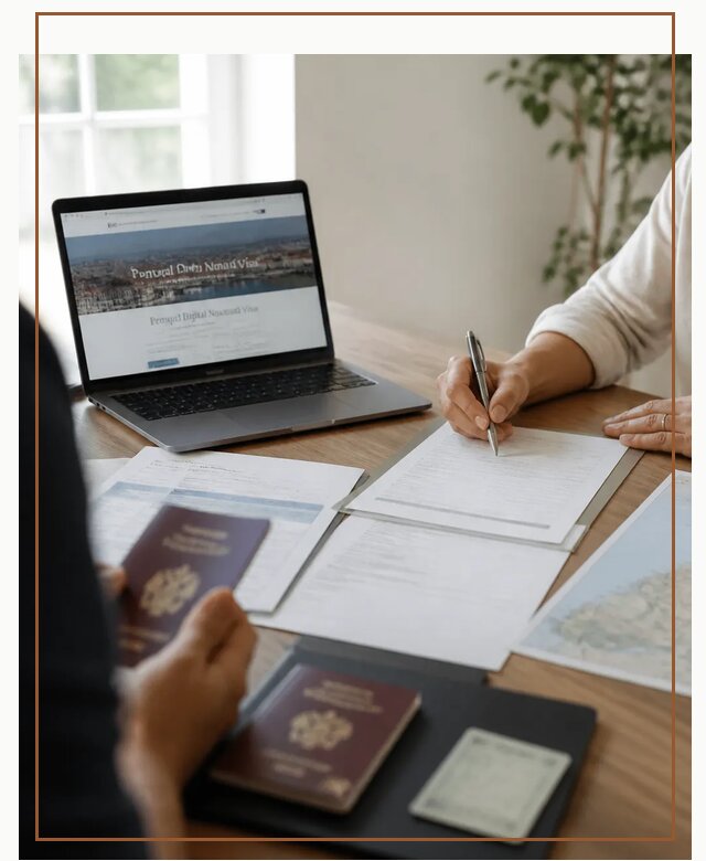Оформление Digital Nomad и ВНЖ Португалии в Михайловке